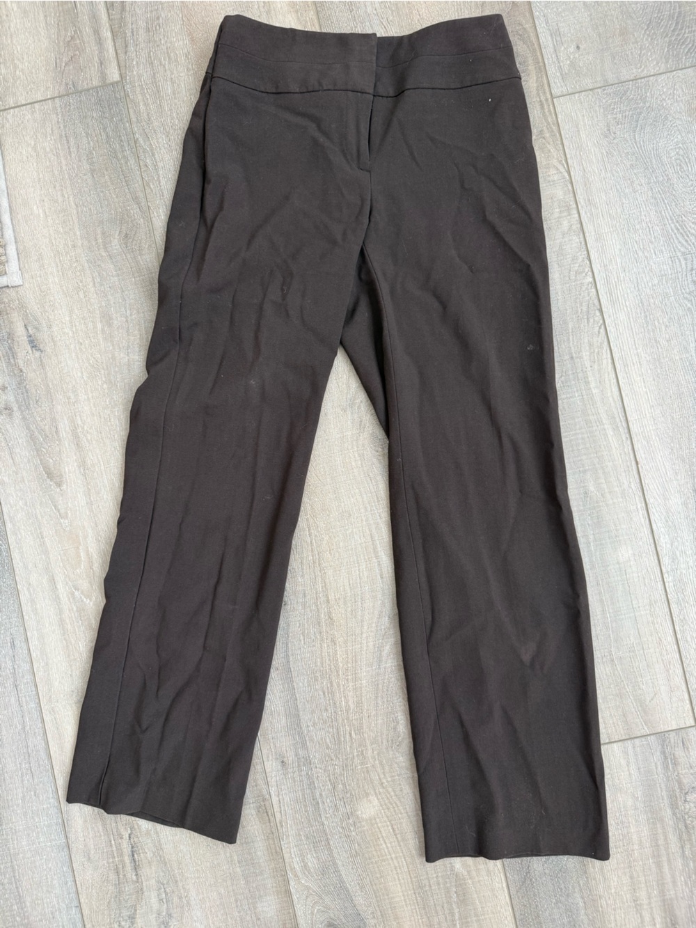 Style & Co. Black Straight-Leg Dress Pants